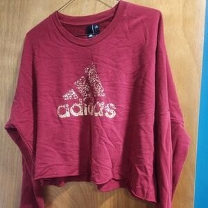 Adidas Sweatshirt Women’s XL Red